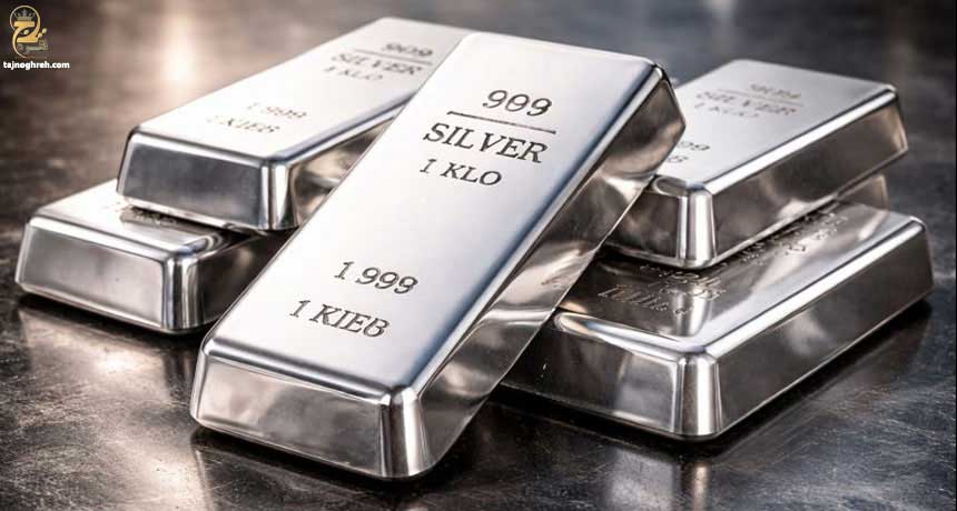 بهترین شمش نقره مال کجاست